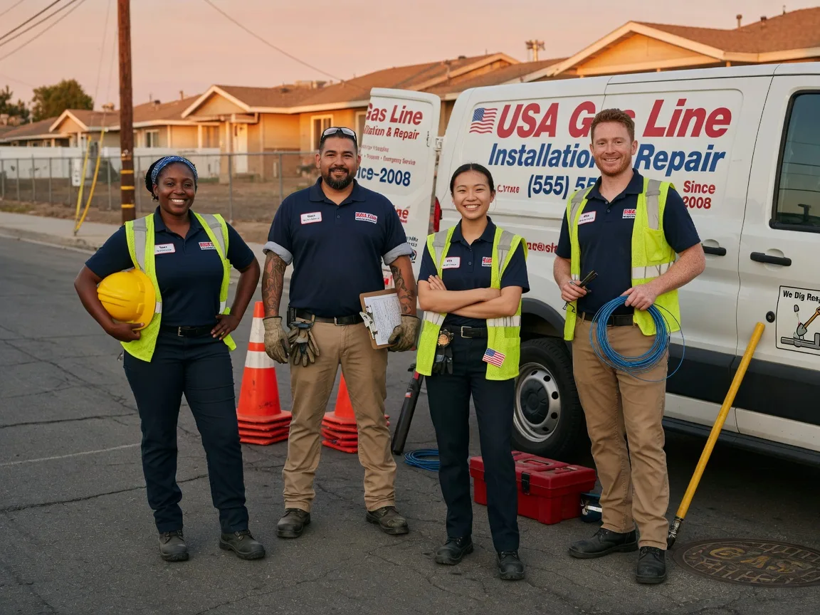 Gas Line Installation company in Coker, AL